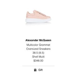 Pink Alexander McQueen